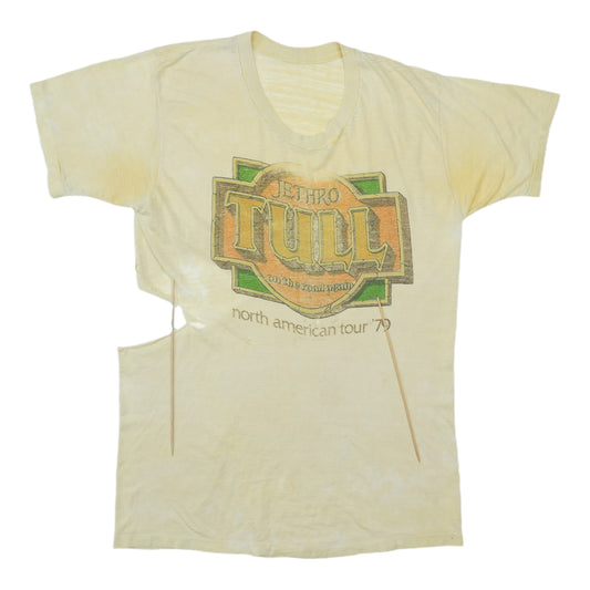 1979 Jethro Tull North American Tour Shirt Front