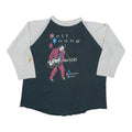1983 Neil Young Everybody's Rockin Tour Raglan Shirt Front