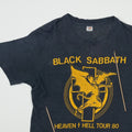 1980 Black Sabbath Heaven & Hell Tour Shirt Detail 4