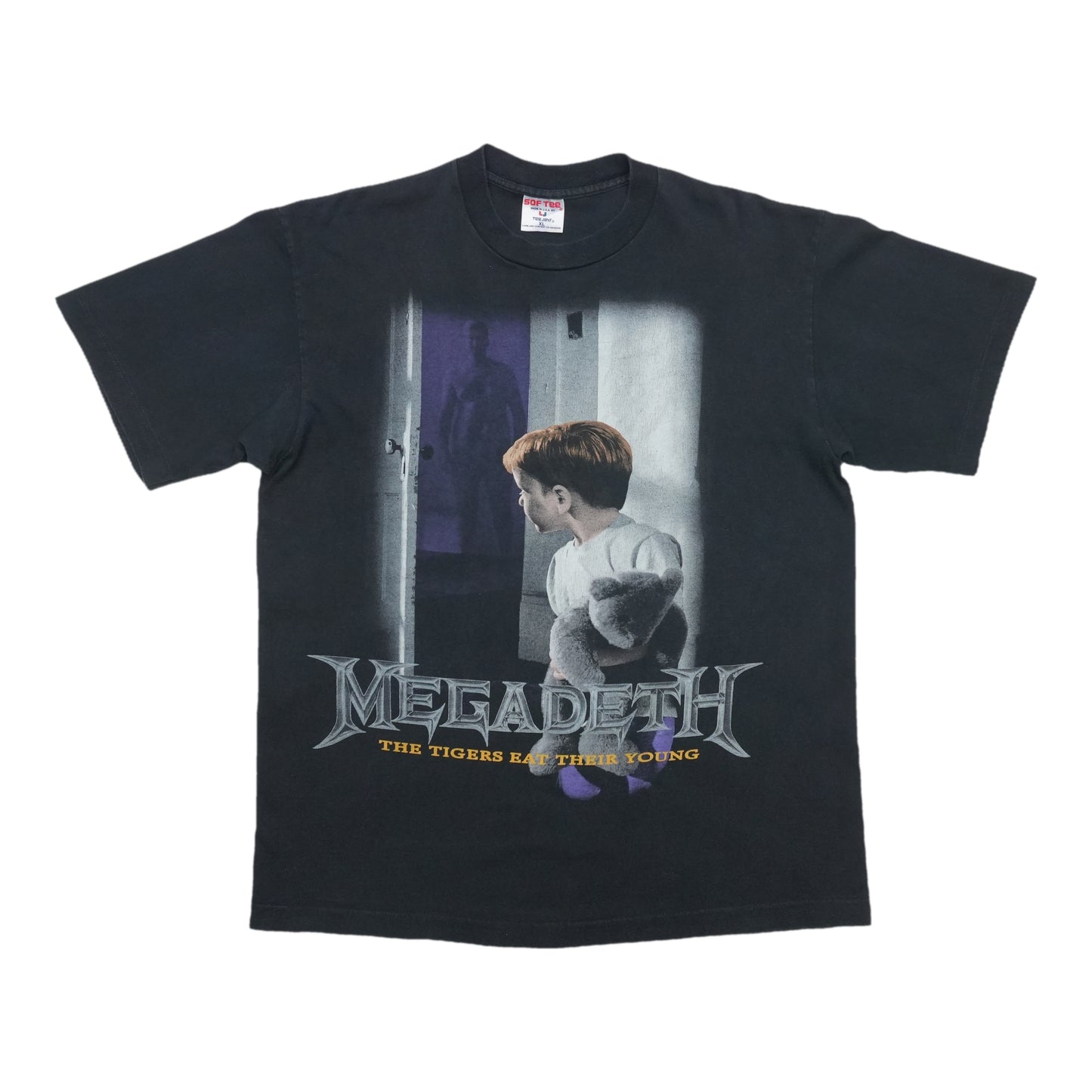1994 Megadeth Train of Consequences Shirt Front
