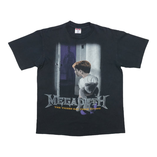 1994 Megadeth Train of Consequences Shirt Front