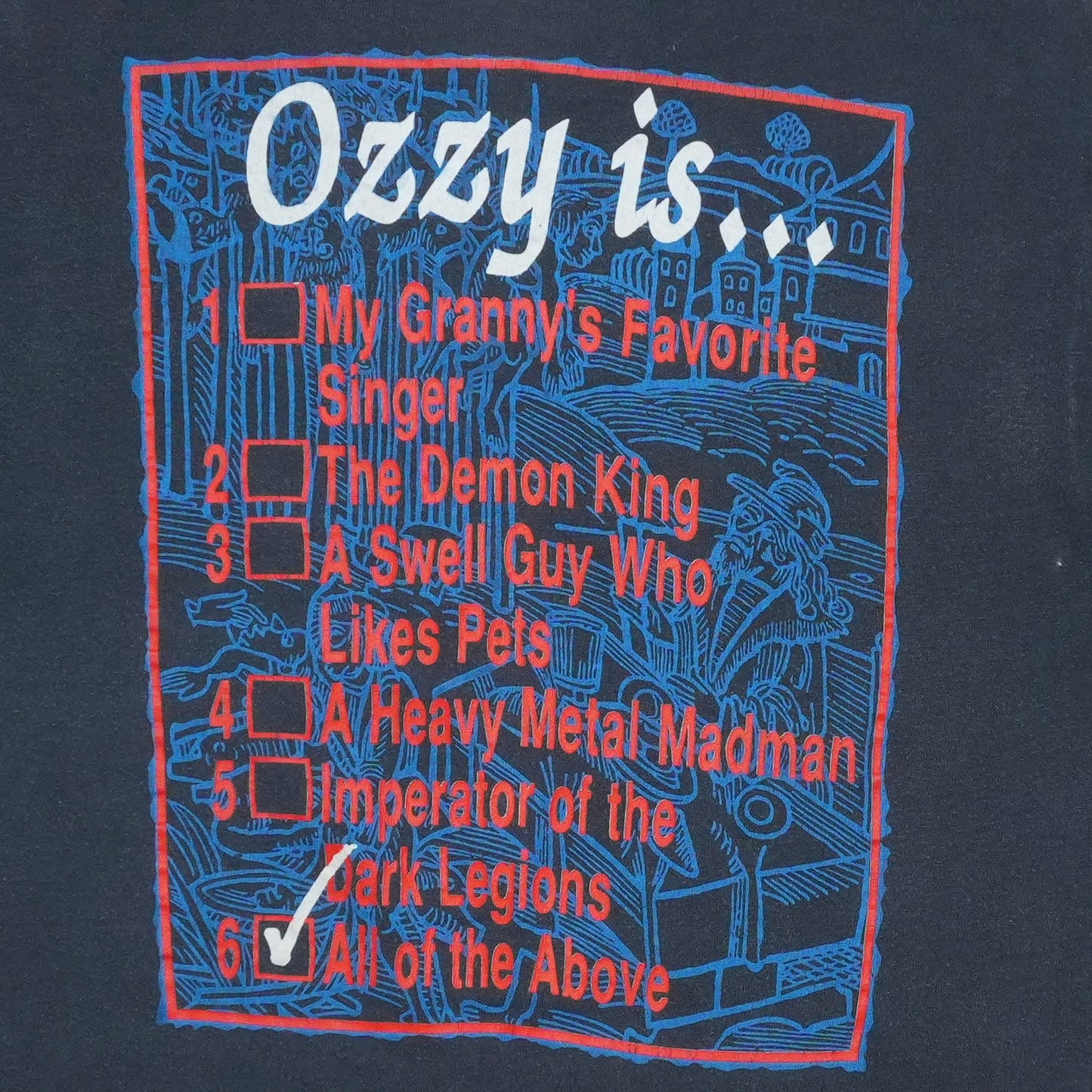 1988 Ozzy Osbourne Shirt