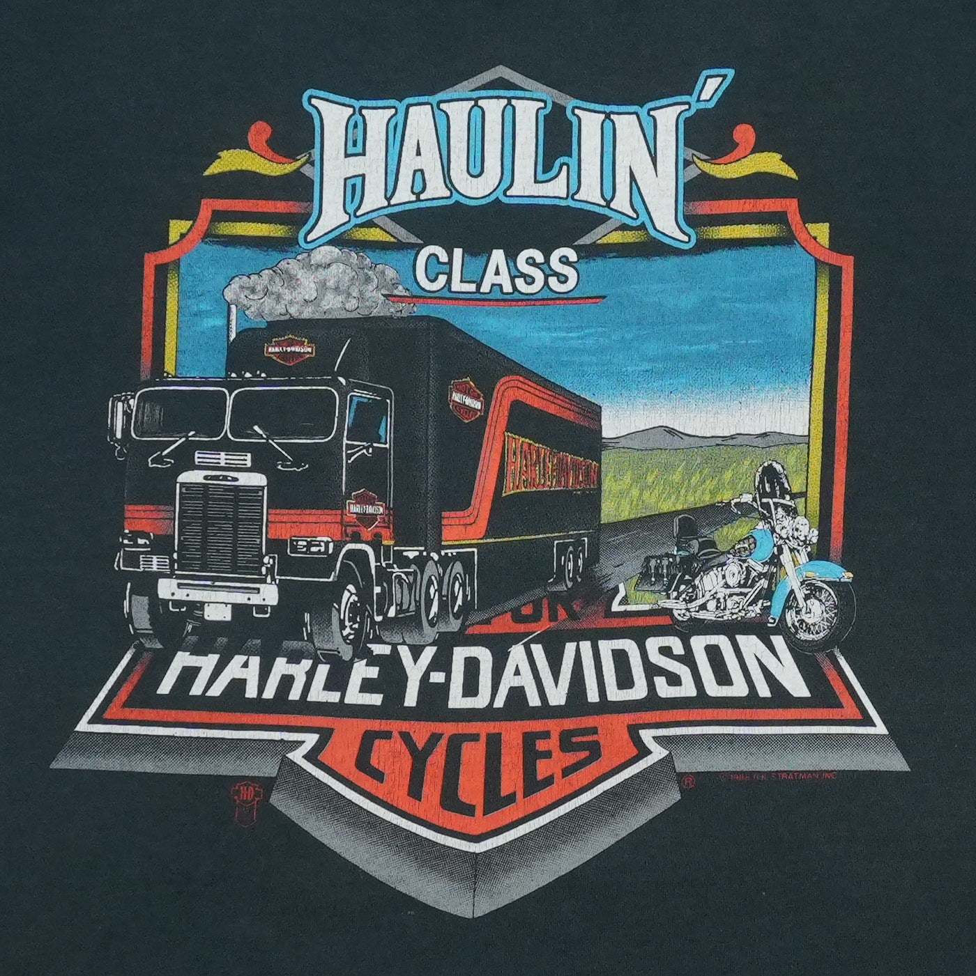 1988 Harley Davidson Haulin Class Shirt