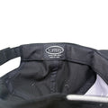1990s Phil Collins Black Script Hat Detail