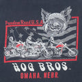 1980s Freedom Road USA Biker Shirt Front Detail 1