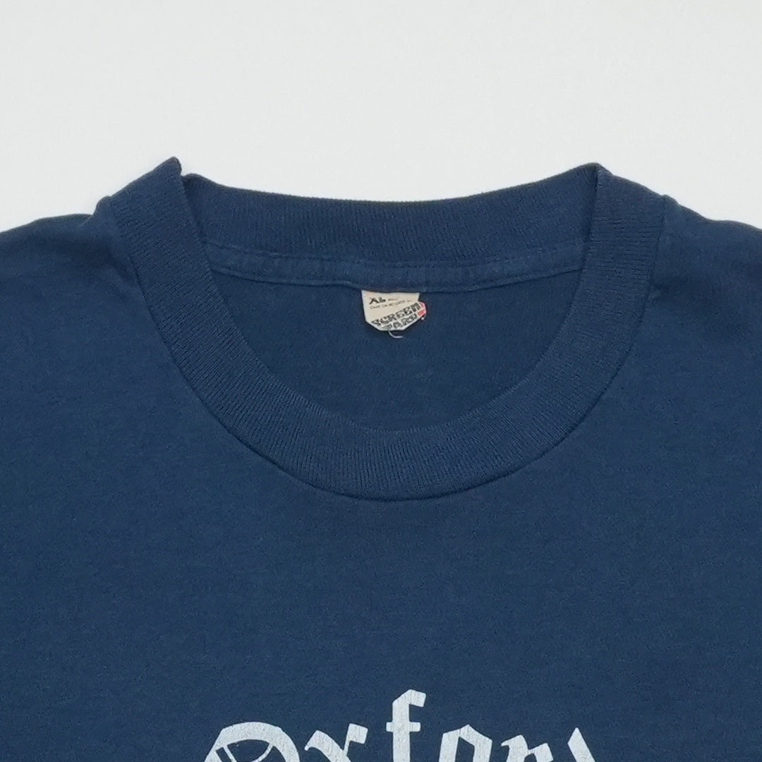 1980s Oxford University Shirt Tag