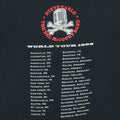 1999 Steve Earle World Tour Shirt Back Graphic