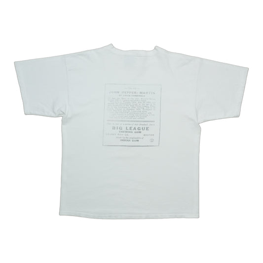 1990s Pepper Martin Big League Chewing Gum Baseball Card Shirt Back