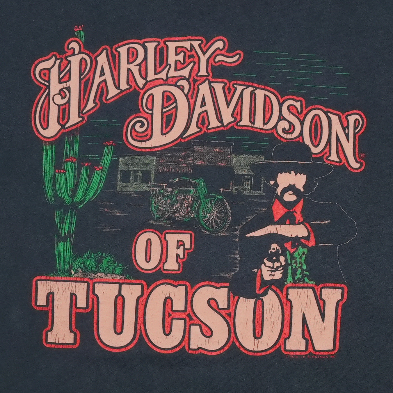 1988 Harley Davidson Cry For Freedom Shirt