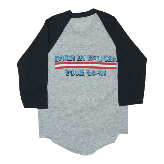 1984 Bruce Springsteen Born In The USA Raglan Shirt Back