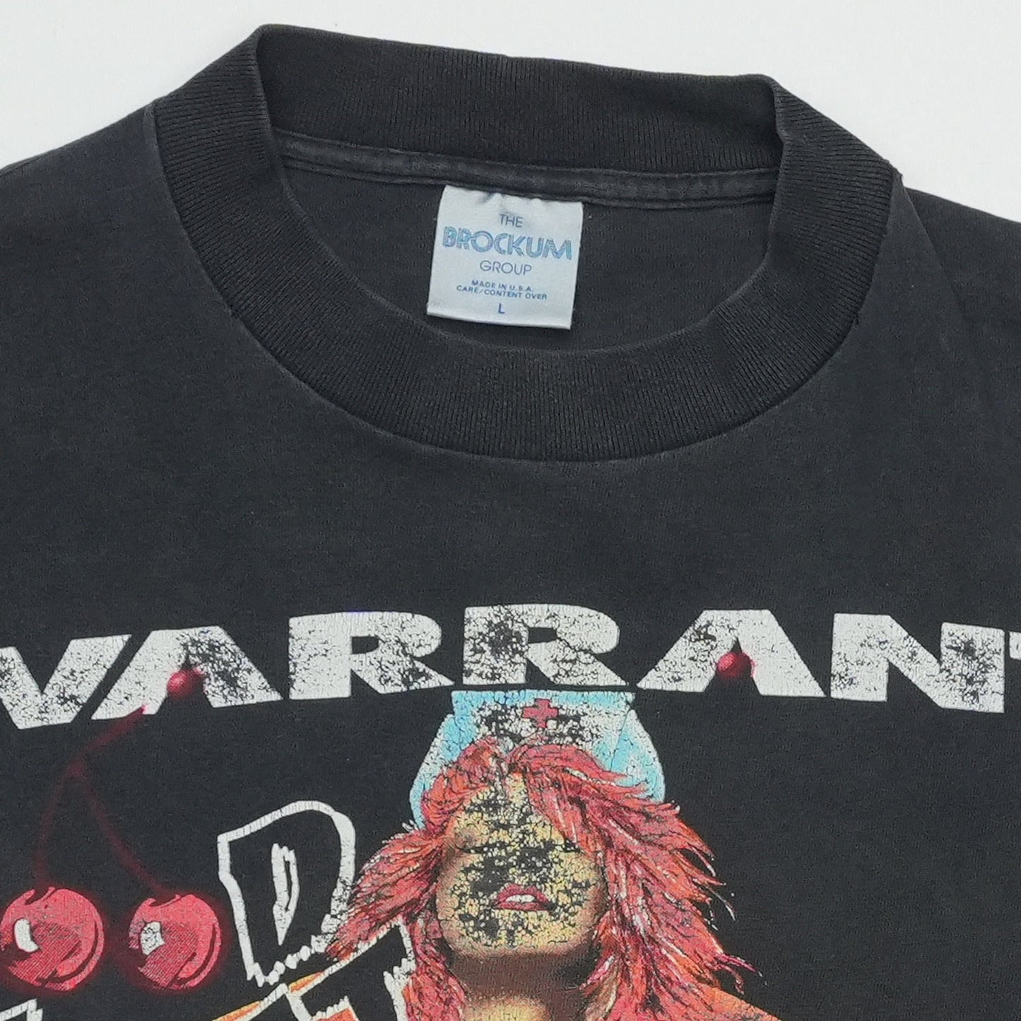 1990 Warrant Cherry Pie Tour Shirt