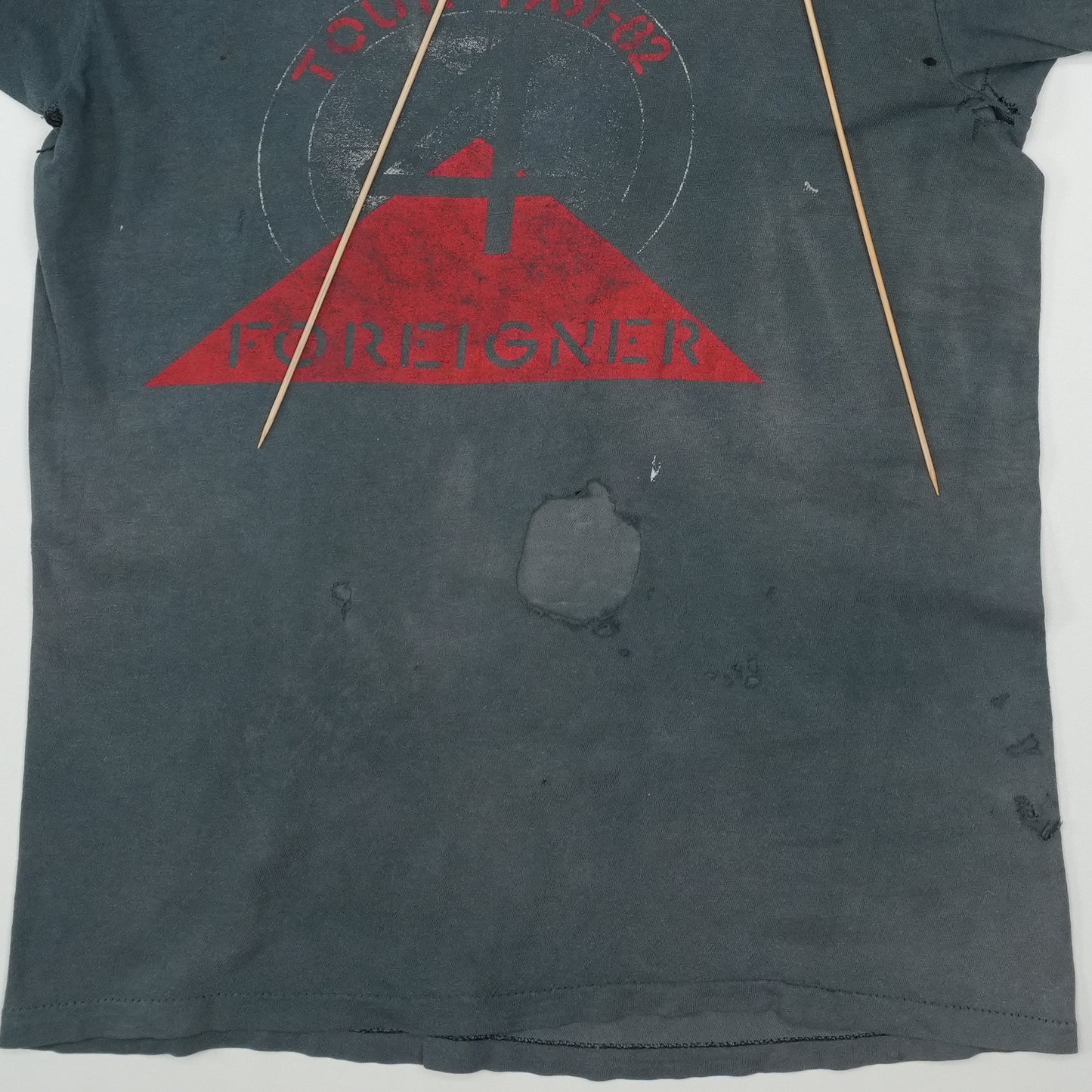 1981 Foreigner 4 Tour Shirt Detail 5