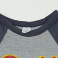 1981 Ozzy Osbourne Diary Of A Madman Raglan Shirt Tag