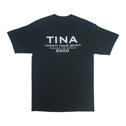 2000 Tina Turner Twenty Four Seven Tour Shirt Back