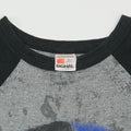 1983 Eddie Money Where's The Party Raglan Shirt Tag
