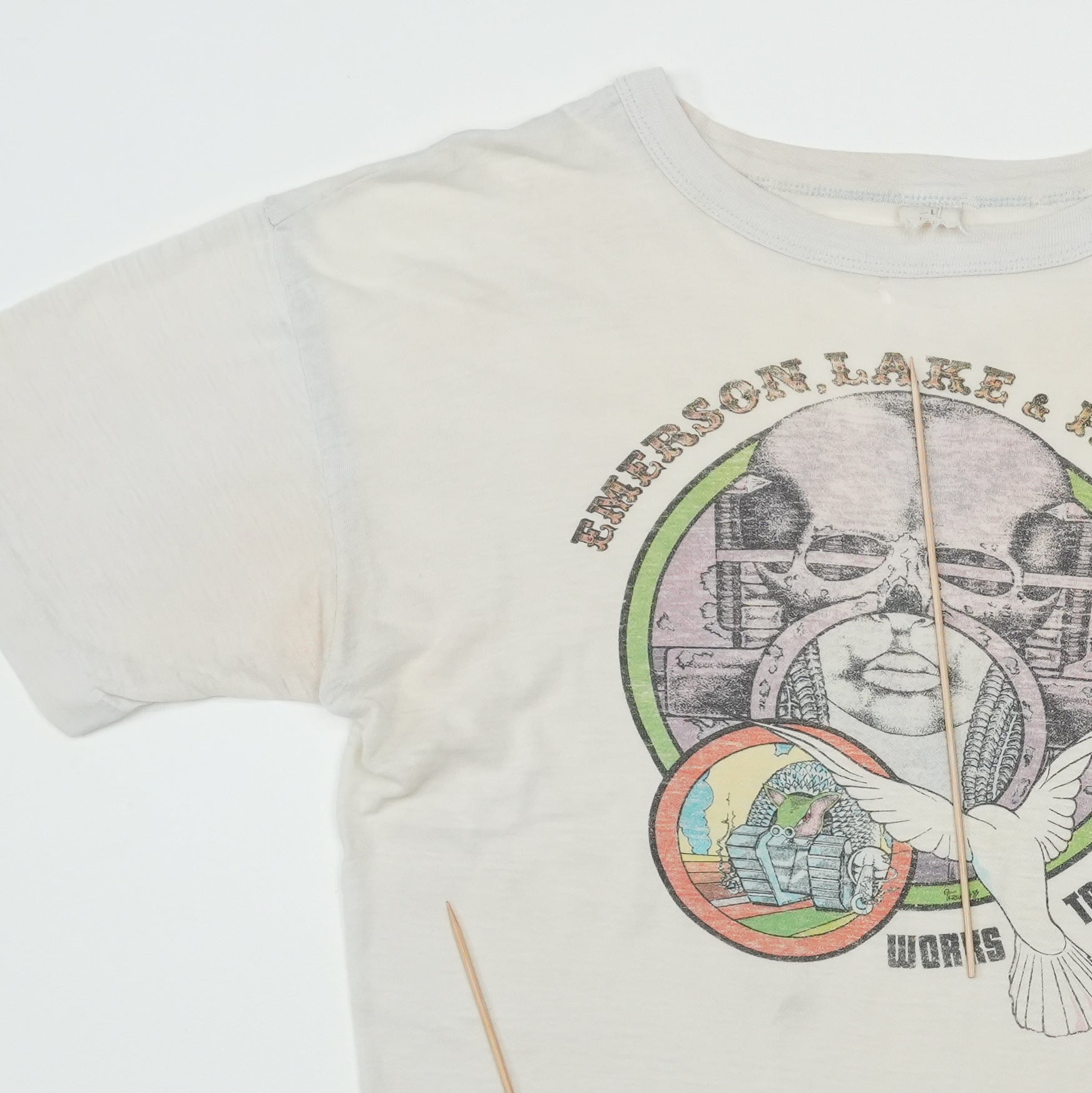 1977 Emerson Lake & Palmer Works Tour Shirt | WyCo Vintage