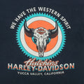1990s Harley Davidson Yucca Valley California Shirt Back Detail 1