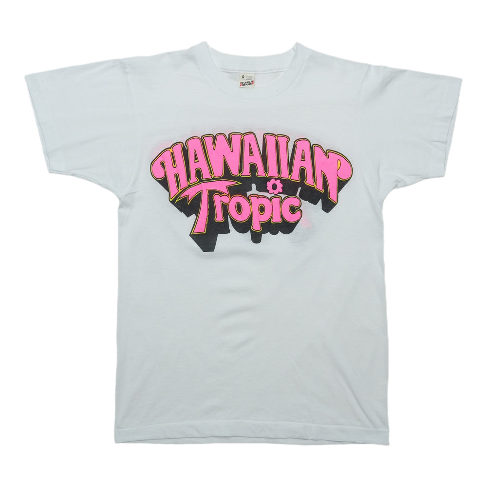 1980s Hawaiian Tropic Shirt Front