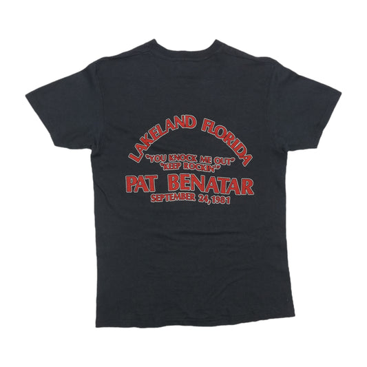 1981 Pat Benatar Lakeland Florida Shirt Back