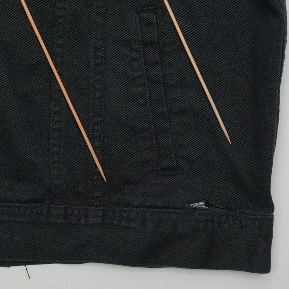 2002 Rolling Stones World Tour Lee Denim Jacket Back Flaw 1