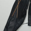 1994 Rolling Stones Voodoo Lounge Leather Jacket Front Detail 2