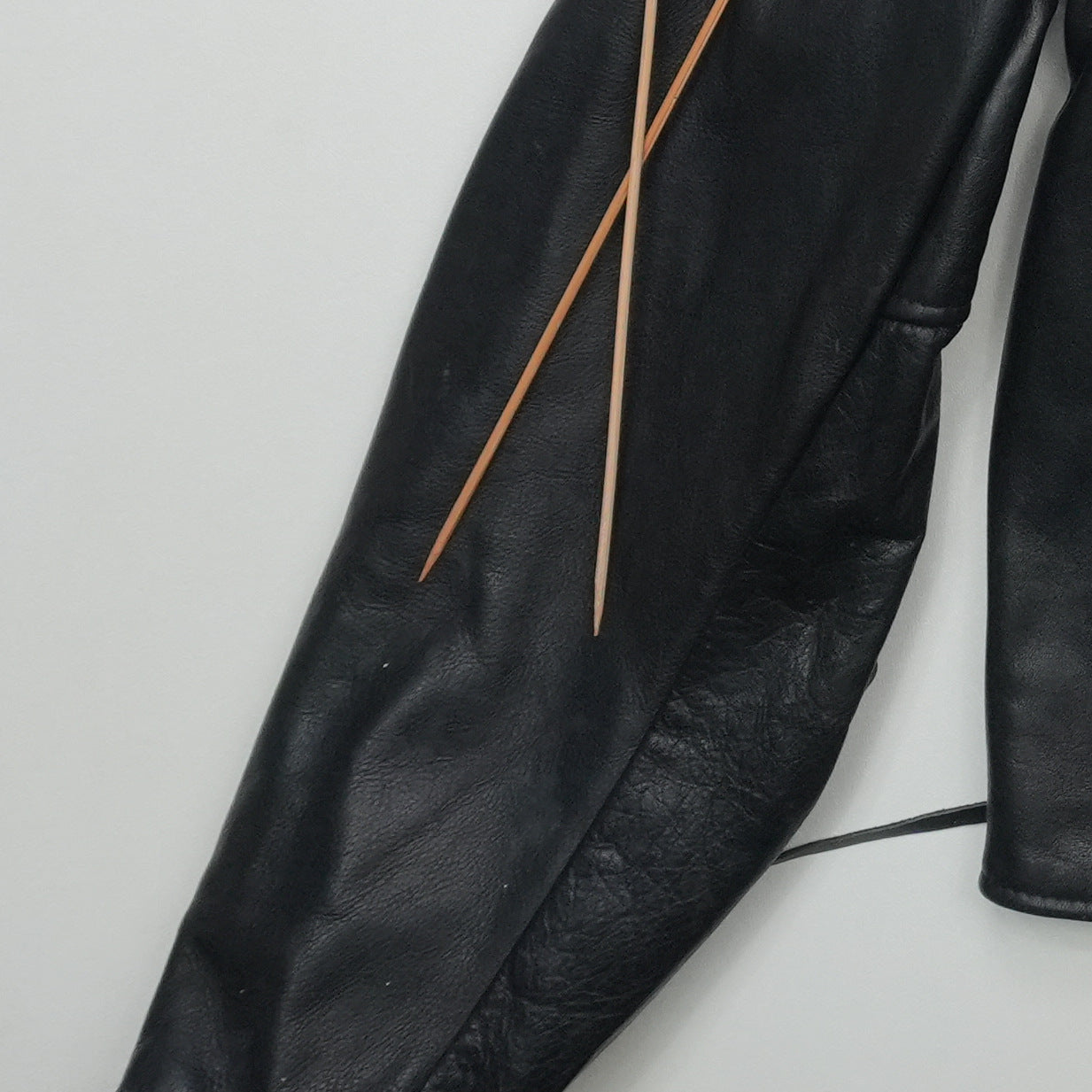 1994 Rolling Stones Voodoo Lounge Leather Jacket Front Detail 2