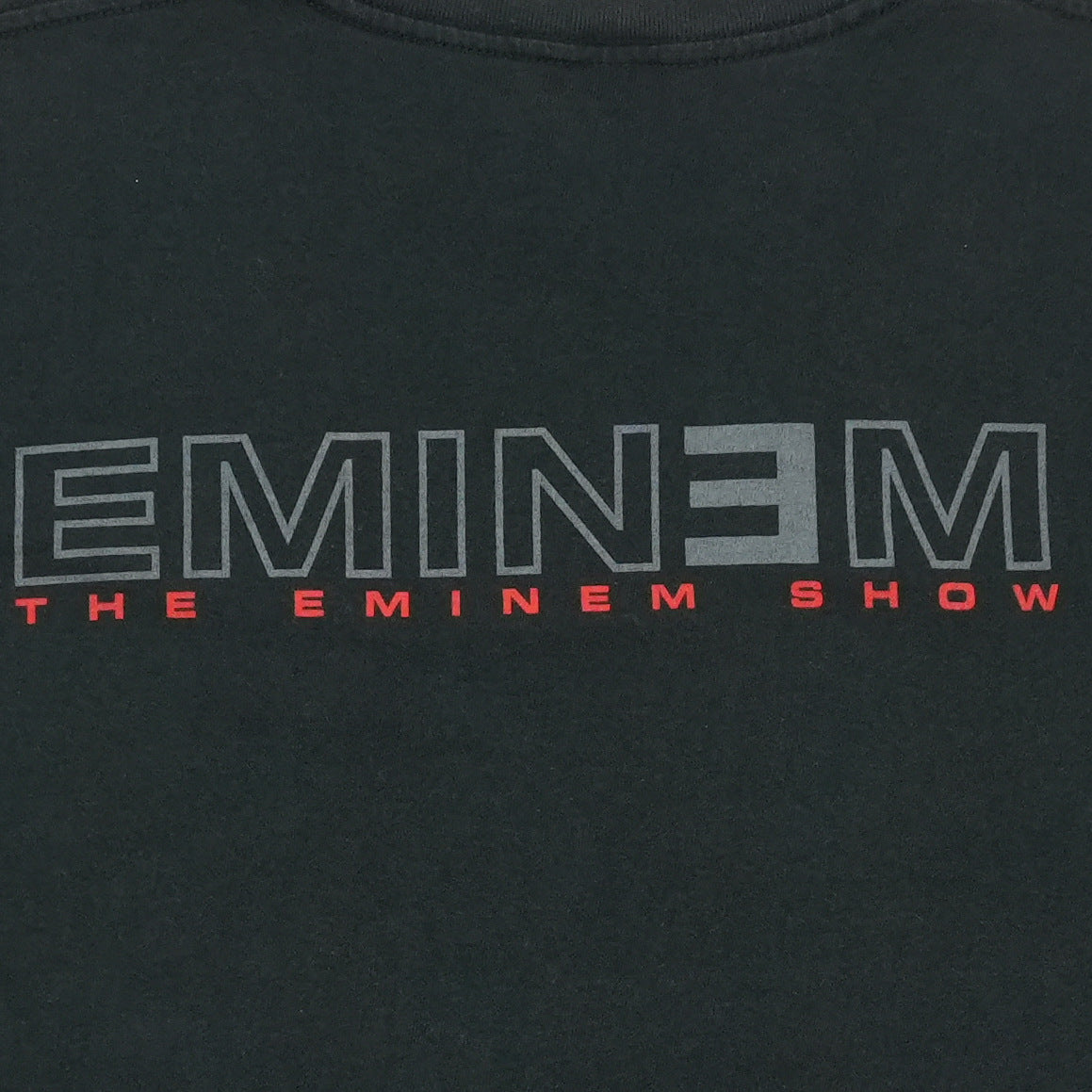 2002 Eminem The Eminem Show Shirt Back Detail 1