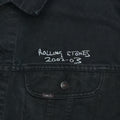 2002 Rolling Stones World Tour Lee Denim Jacket Front Detail 1
