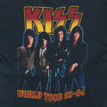 1983 KISS World Tour 83-84 Shirt Detail