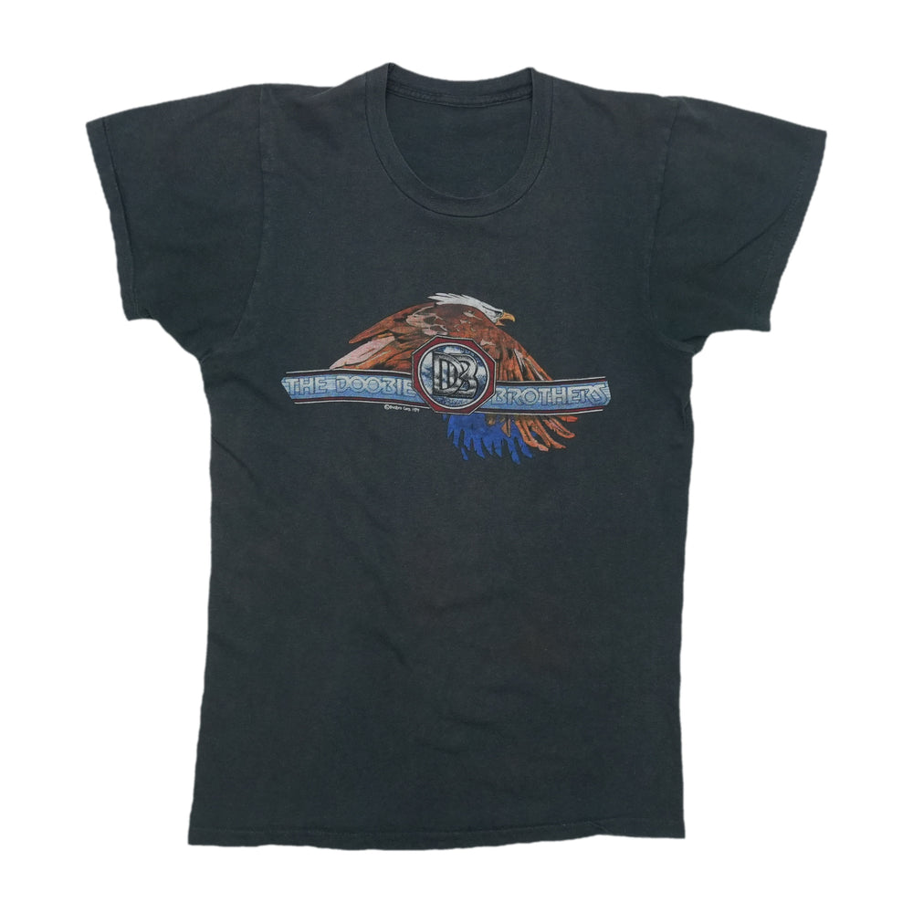 1980 The Doobie Brothers One Step Closer Tour Shirt Front