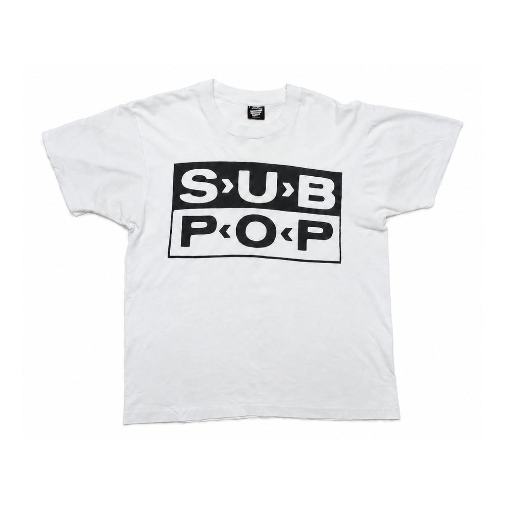 1990s Sub Pop Records Logo Shirt