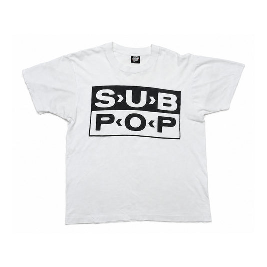 1990s Sub Pop Records Logo Shirt