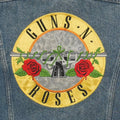 1990s Guns N' Roses Lee Denim Jacket Back Detail 1
