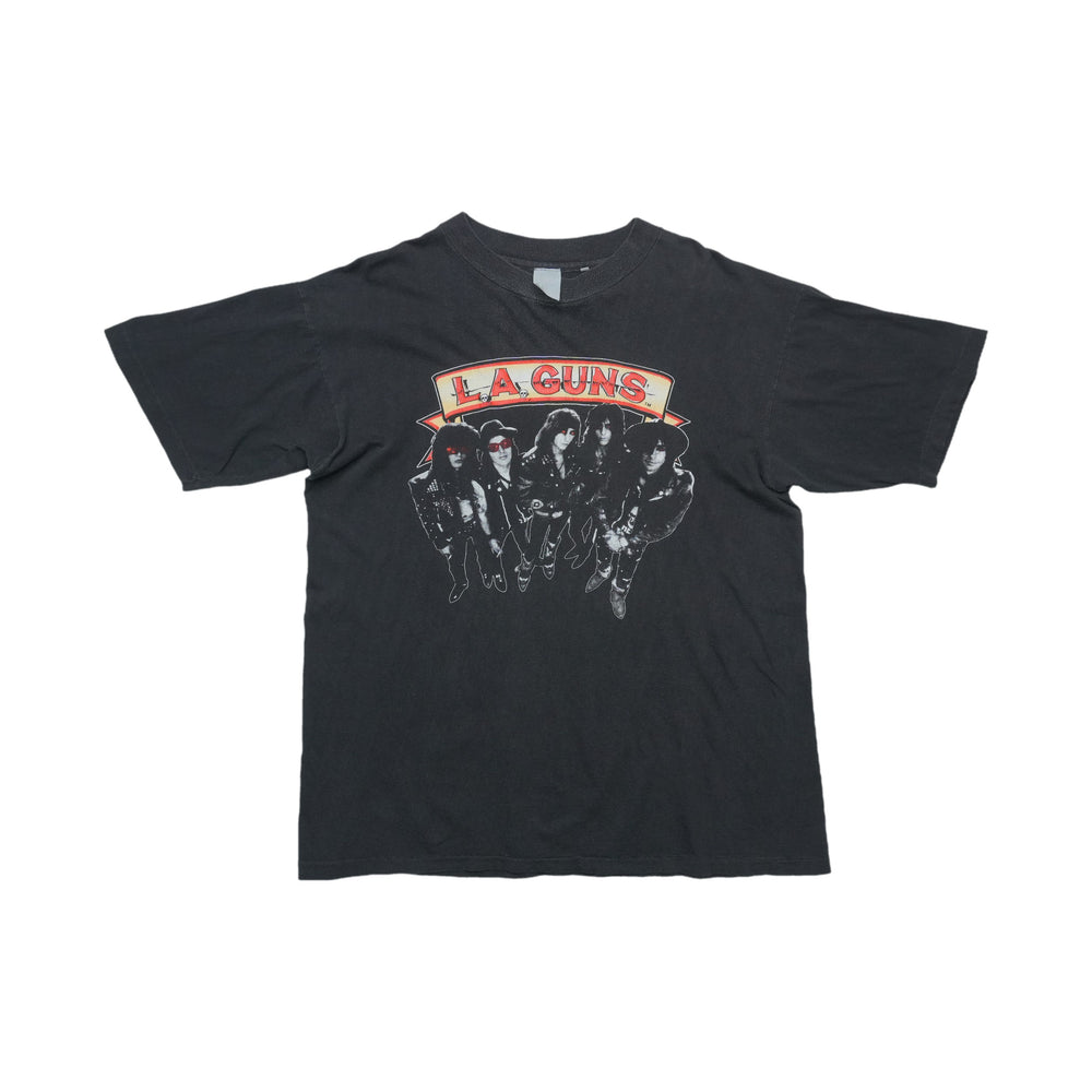1991 LA Guns Hollywood Vampires Shirt Front