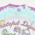 1994 Grateful Dead Steal Your Base Liquid Blue Tie Dye Shirt