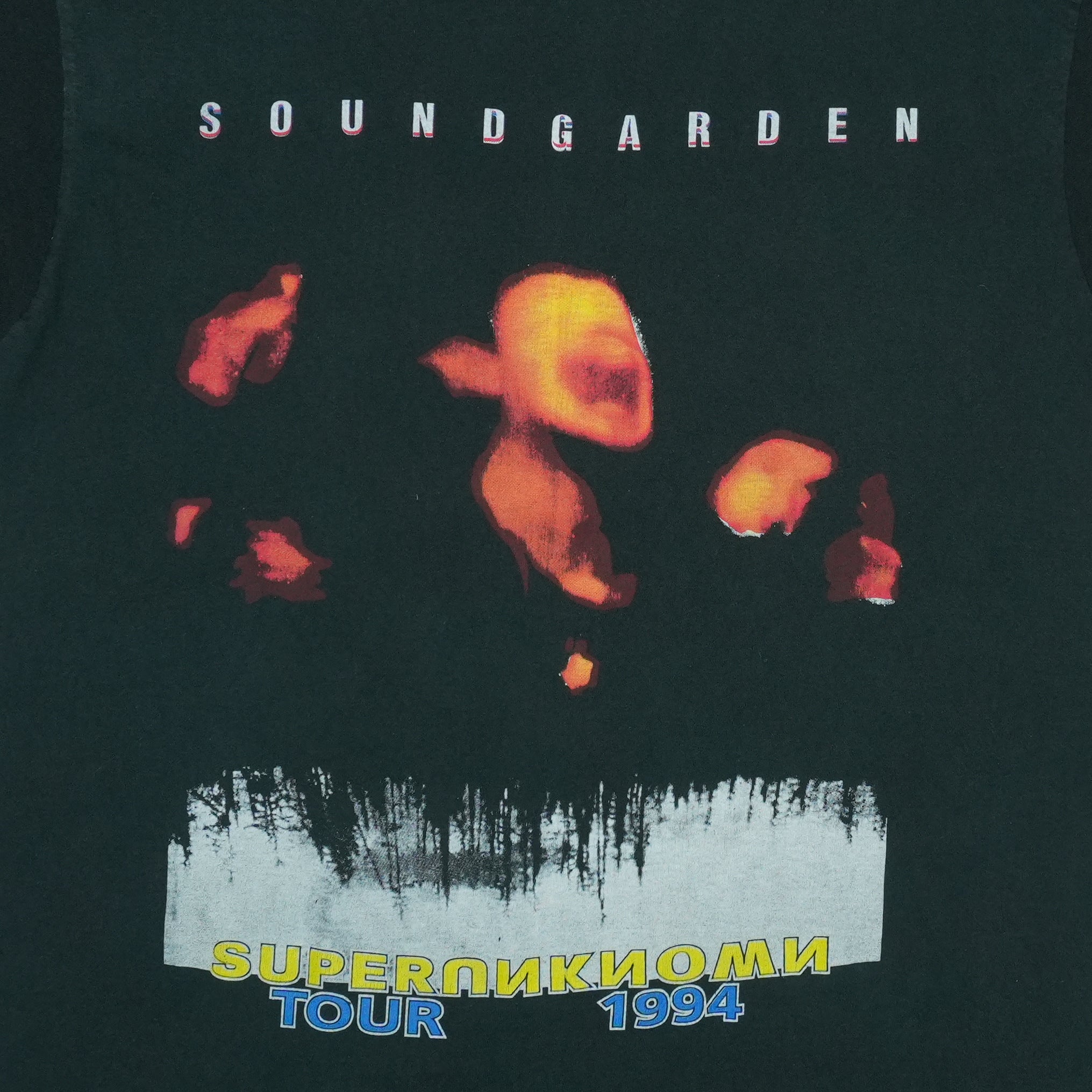 1994 Soundgarden Superunknown Tour Shirt | Authentic Vintage Tee