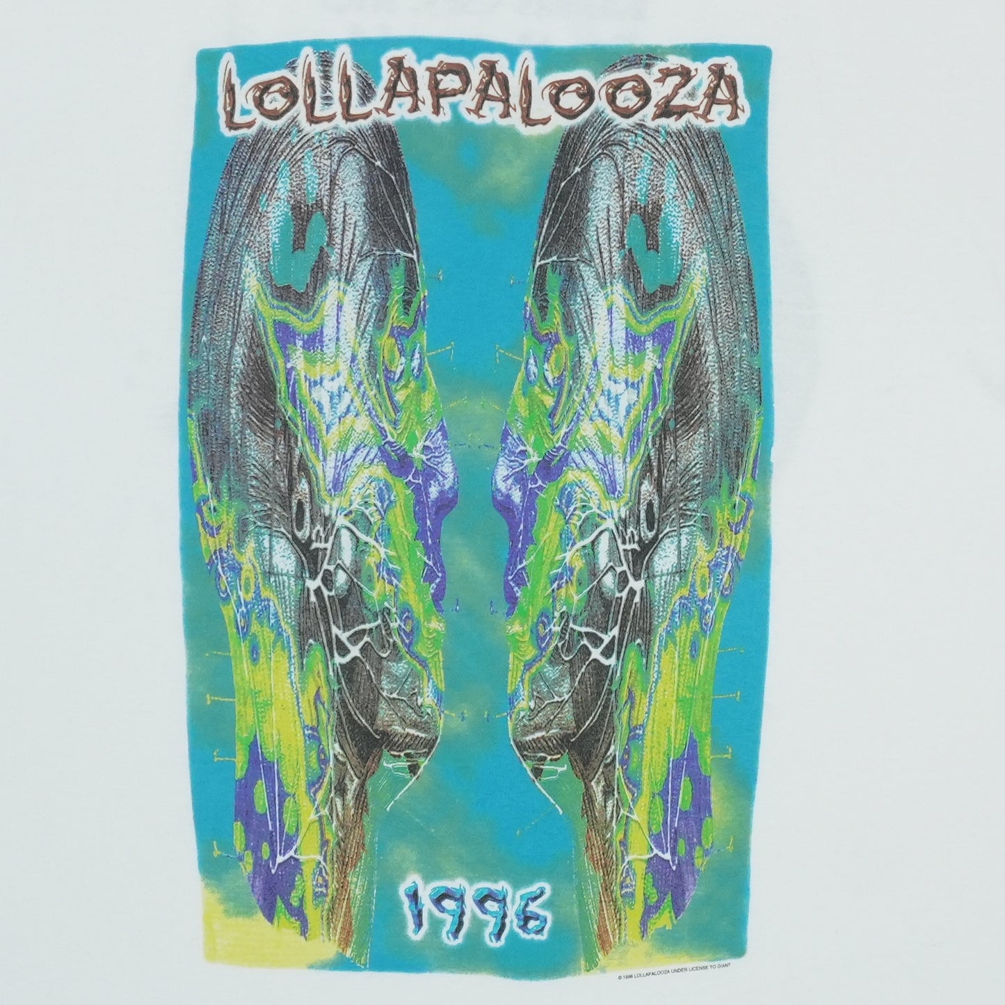 1996 Lollapalooza Music Festival Tour Shirt