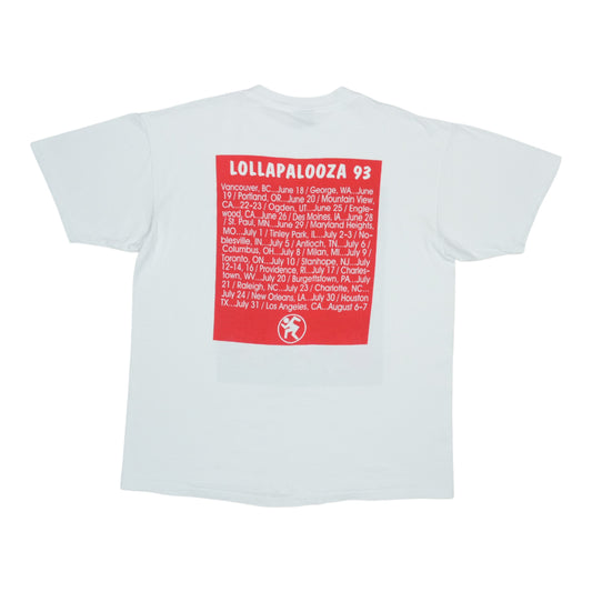 1993 Lollapalooza Music Festival Tour Shirt