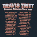 1998 Travis Tritt Burning Thunder Tour Shirt