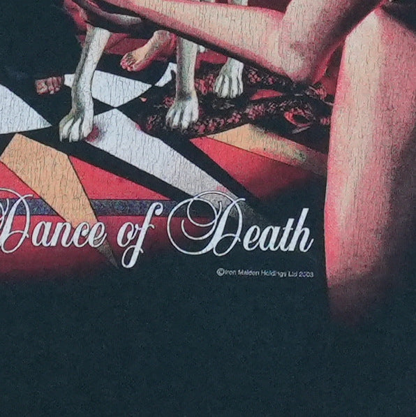 2003 Iron Maiden Dance Of Death World Tour Shirt