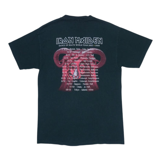 2003 Iron Maiden Dance Of Death World Tour Shirt