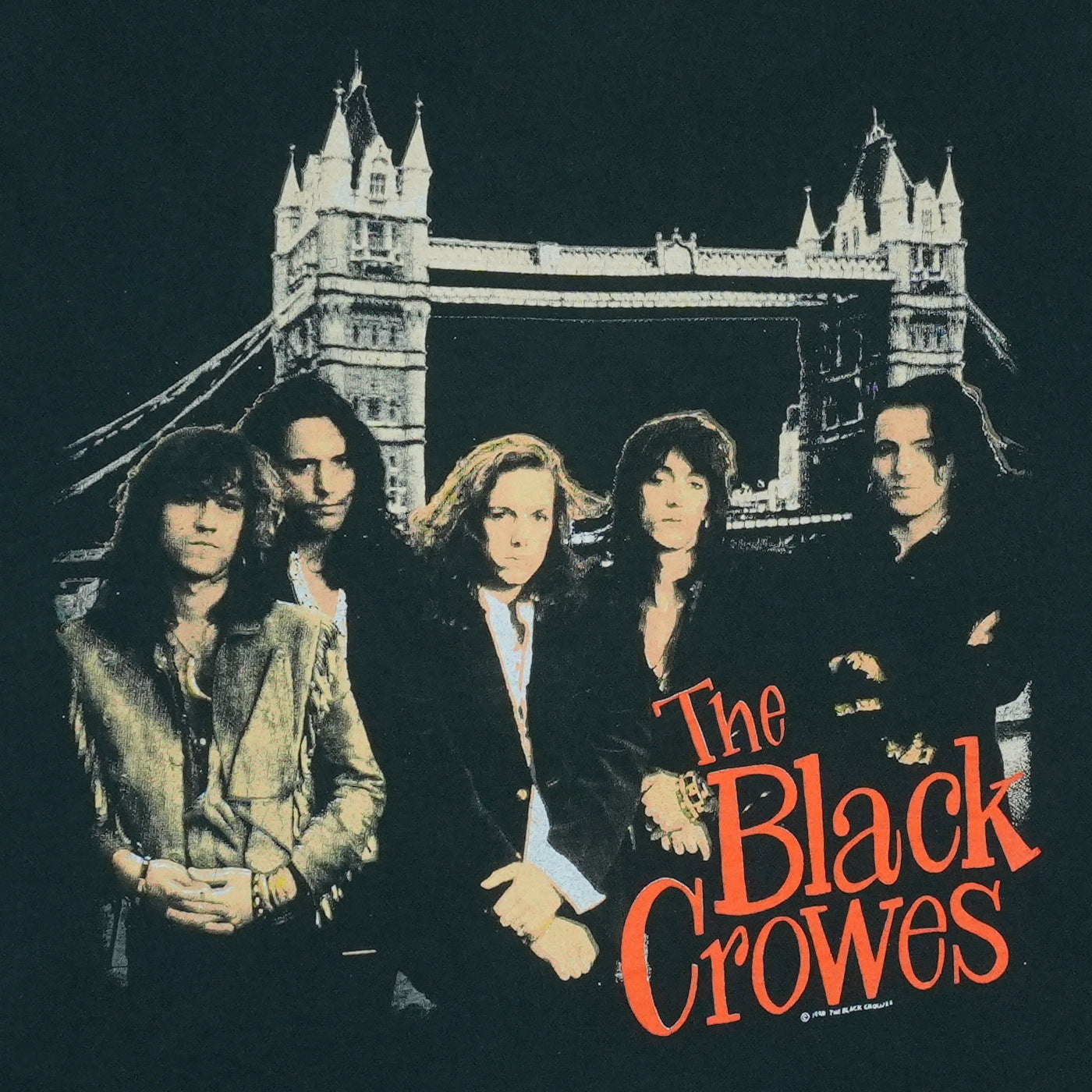 1990 Black Crowes Shake Your Money Maker World Tour Shirt