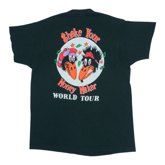 1990 Black Crowes Shake Your Money Maker World Tour Shirt