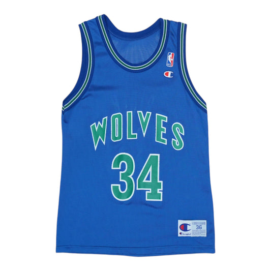 1990s Isaiah Rider Jr Minnesota Timberwolves Basketball Jersey