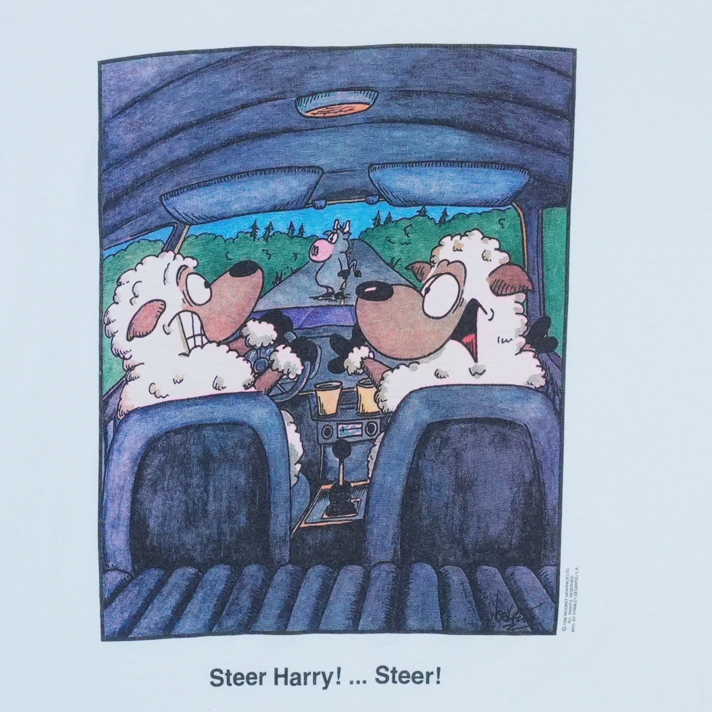 1996 Steer Harry Stanley Desantis Shirt