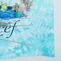 1992 Coral Reef Aquatic Paradise Liquid Blue Tie Dye Shirt