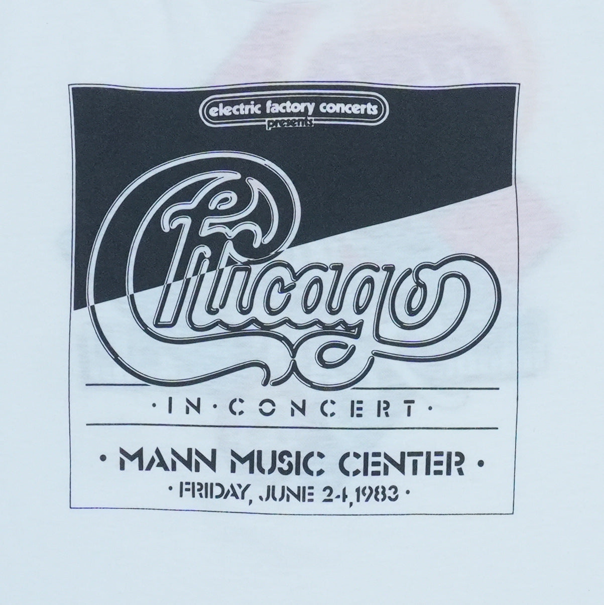 1983 Chicago In Concert Electric Factory Concerts Shirt