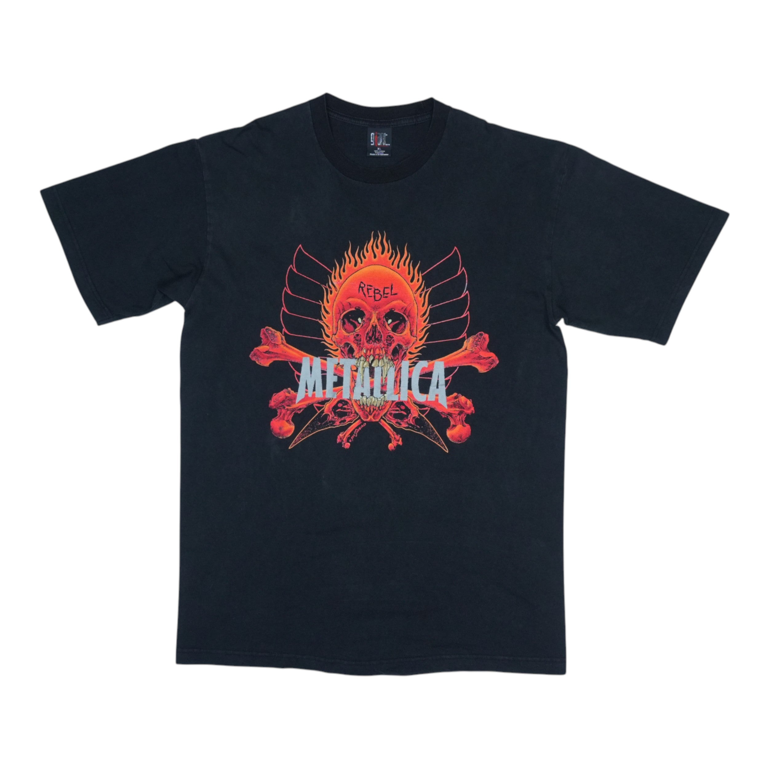 1990s Metallica Rebel Shirt | Authentic Vintage Tee – WyCo Vintage 1990s Metallica Rebel Shirt | Authentic Vintage Tee – WyCo Vintage