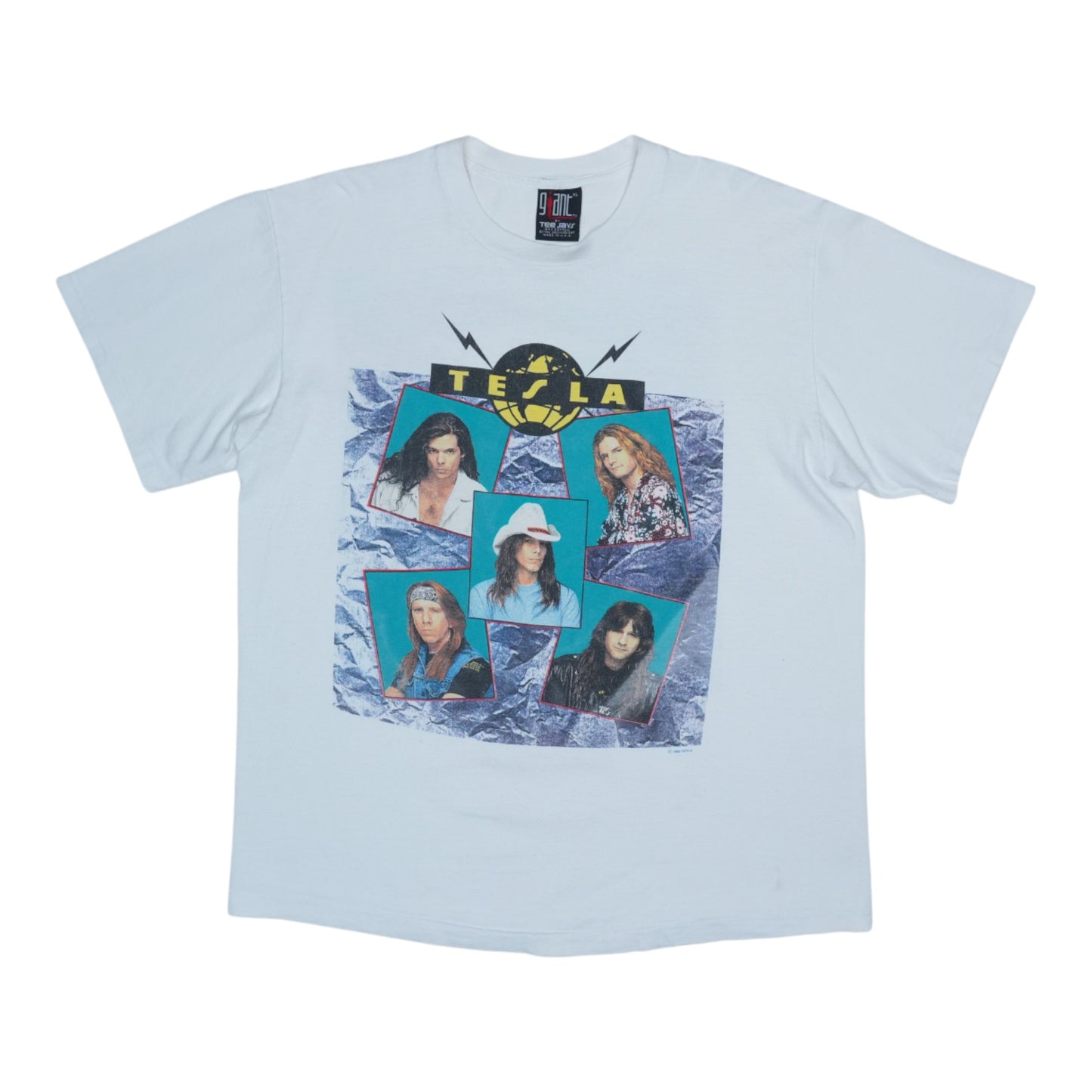 1992 Tesla Psychotic Supper Tour Shirt