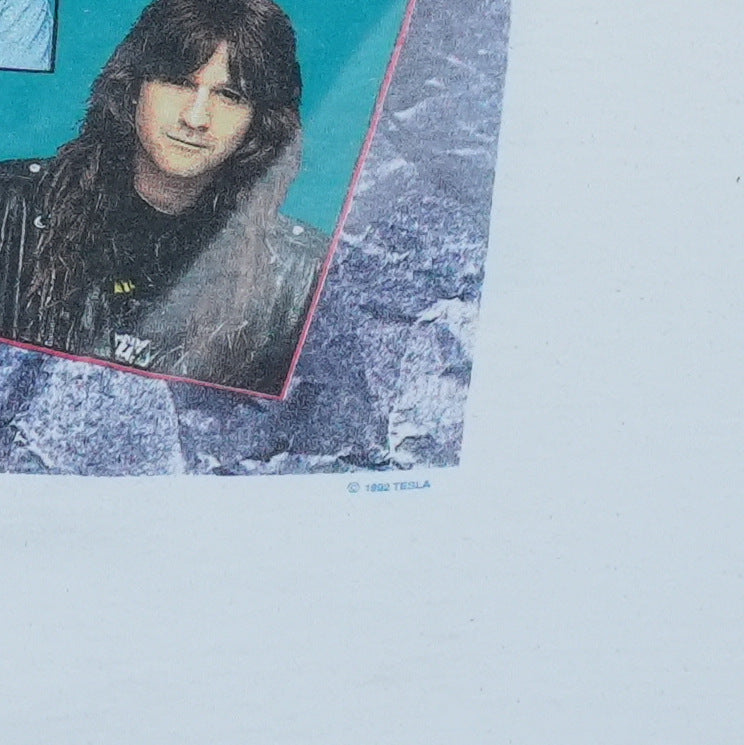 1992 Tesla Psychotic Supper Tour Shirt